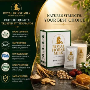 Royal Horse Milk Powder 🥤 3 SACHETS